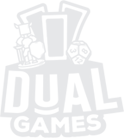 Logo dualgames monocromo