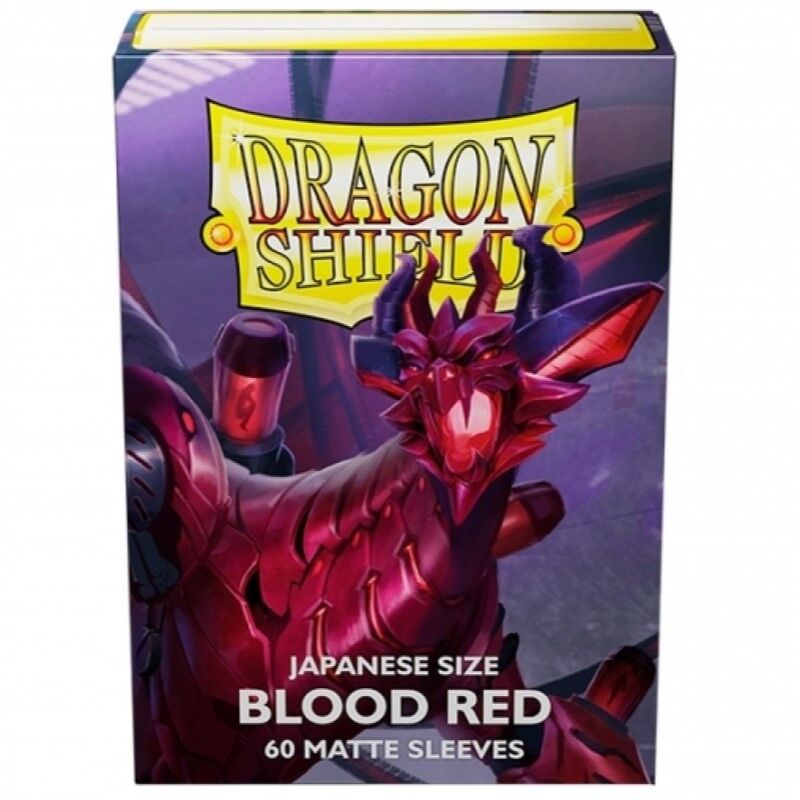 Fundas - Dragon Shield - Japanese Dual Matte (60) - Red Blood ''Juusouken''