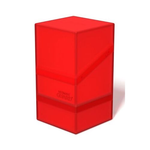 Caja para cartas - Ultimate Guard Boulder´n´Tray 100+ Ruby