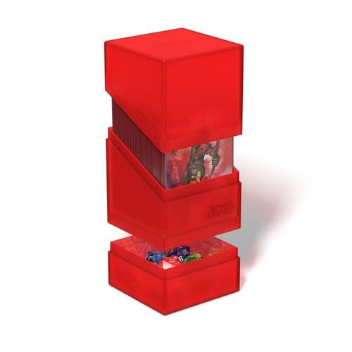 Caja para cartas - Ultimate Guard BouldernTray 100+ Ruby