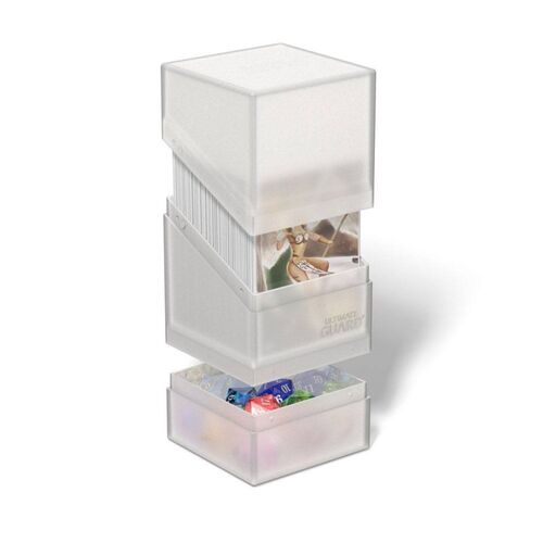 Caja para cartas - Ultimate Guard Boulder´n´Tray 100+ Frosted