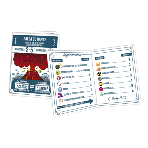 Exploding Kittens - Recetas del desastre