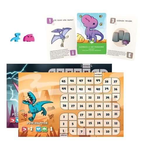 Happy Little Dinosaurs: Expansin para 5-6 Jugadores