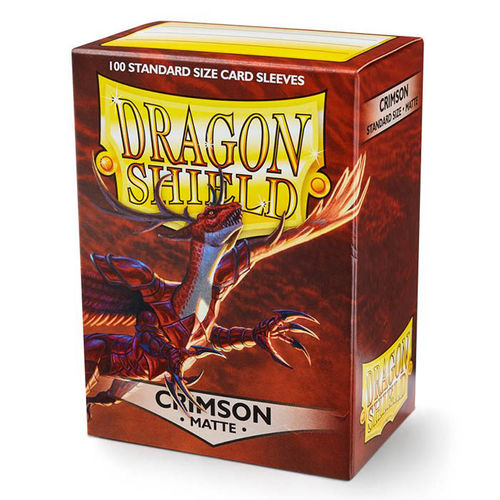 Fundas - Dragon Shield - Crimson Matte 100