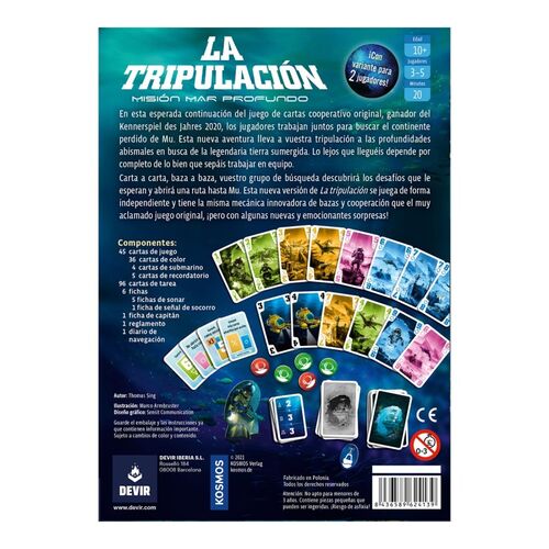 La tripulación: Misión Mar Profundo.