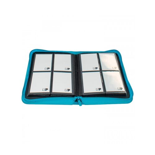 Ultra Pro - Archivador con cremallera 4 Bolsillos 160 cartas - Petrol Teal