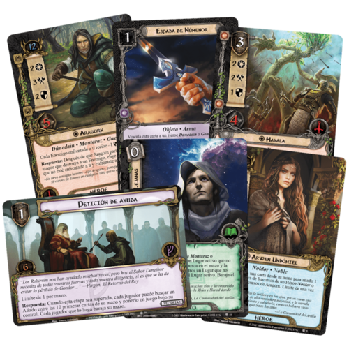 El Señor de Los Anillos LCG: Angmar despertado - Expansión de Héroes