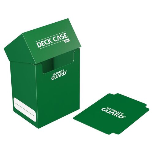 Ultimate Guard Deck Case 80+ Caja de Cartas Tamaño Estándar Verde