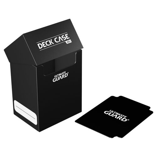Ultimate Guard Deck Case 80+ Caja de Cartas Tamaño Estándar Negro