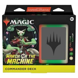 MTG - March of the Machines - Call for Backup Commander Deck (ESP)