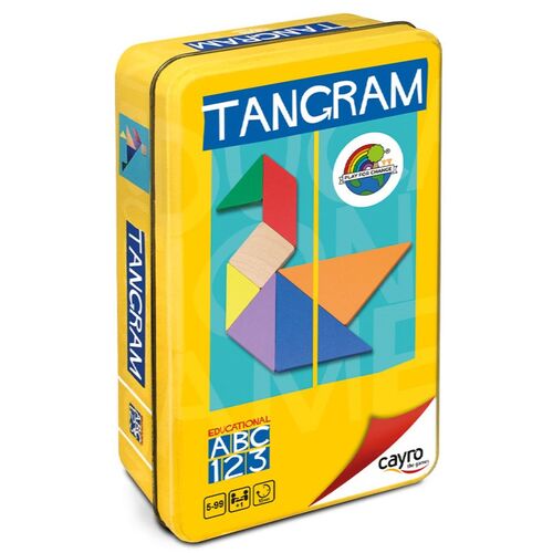 Tangram Colores - Madera 100%