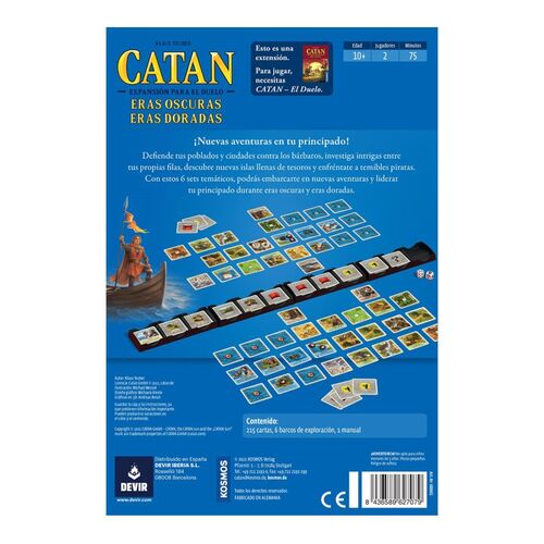 Catan El Duelo: Eras Oscuras, Eras Doradas (Expansión Catán El Duelo)