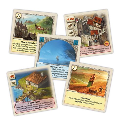 Catan El Duelo: Eras Oscuras, Eras Doradas (Expansión Catán El Duelo)