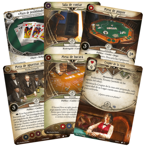 Arkham Horror LCG: Fortuna e insensatez pack de escenario