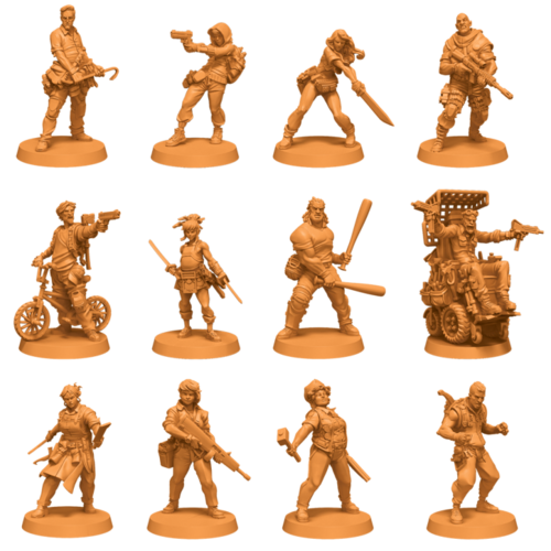 Zombicide 2E - Chronicles Survivor Set