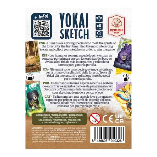 Devir Pocket - Yokai Sketch