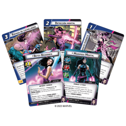Marvel Champions - Psylocke - Heroe Pack
