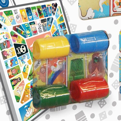 Parchis y Oca con accesorios 40x40cm