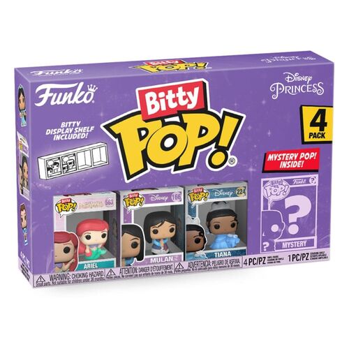 Funko Pop! - Pack 4 Figuras 2,5cm - Ariel