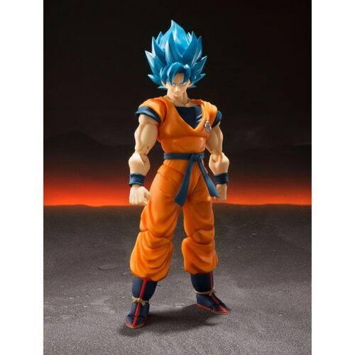 Dragon Ball Super Broly Figura S.H. Figuarts Super Saiyan God Super Saiyan Goku Super 14 cm