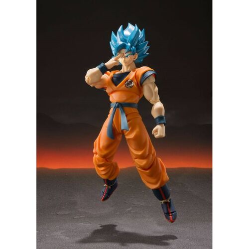 Dragon Ball Super Broly Figura S.H. Figuarts Super Saiyan God Super Saiyan Goku Super 14 cm