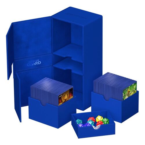 Ultimate Guard - Twin Flip`n`Tray 266+ Xenoskin Azul
