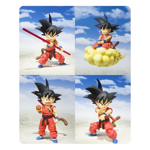 Figura - Dragon Ball - Goku Niño SH Figuarts - DUALGAMES