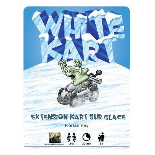 Kart on Ice - White Kart