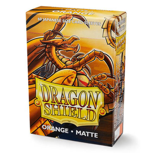 Fundas - Dragon Shield - Yugioh Orange Matte (60)