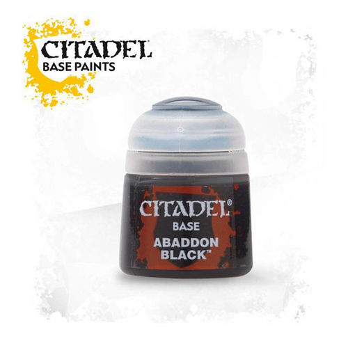 Pintura Citadel - Base - Abaddon Black