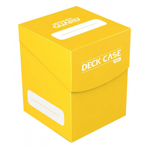 Ultimate Guard Deck Case 100+ Caja de Cartas Tamao Estndar Amarillo