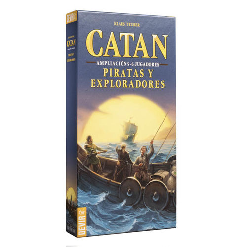 Los Colonos de Catan - Ampliación 5-6 Piratas y Exploradores