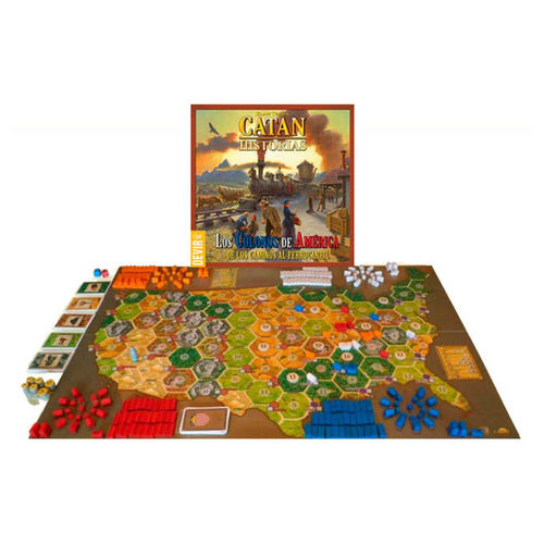 Catan Historias - Los Colonos de America