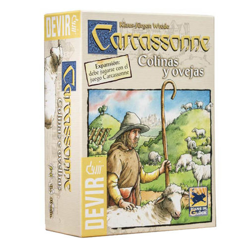 Carcassonne: Expansión Colinas y Ovejas