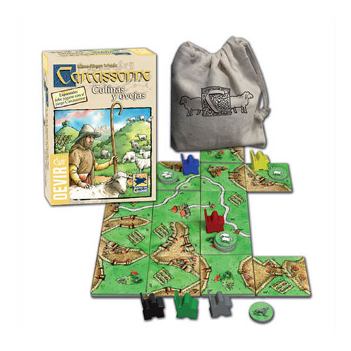 Carcassonne: Expansión Colinas y Ovejas