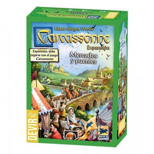 Carcassonne: Expansión Mercados y Puentes