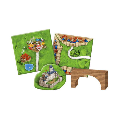 Carcassonne: Expansión Mercados y Puentes