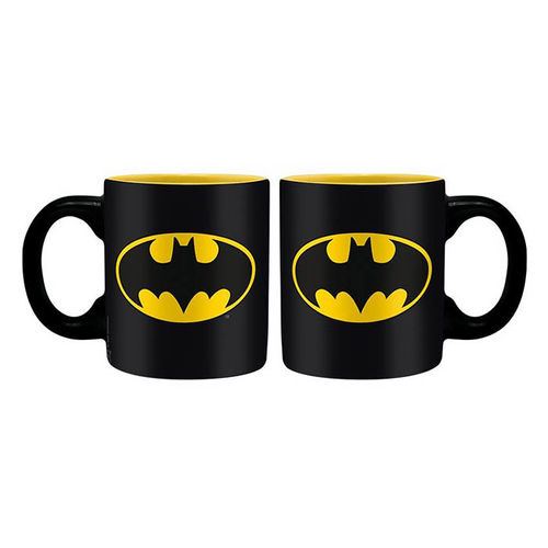 Pack Taza Cafe + Posavasos + vasos Batman