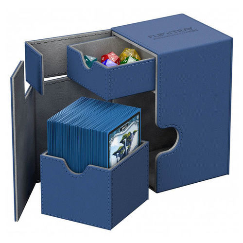 Deckbox - Ultimate Guard - FlipnTray 100+ Xenoskin Blue