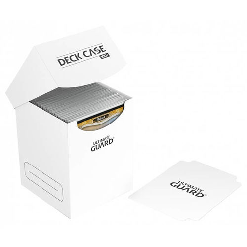 Ultimate Guard Deck Case 100+ Caja de Cartas Tamaño Estándar Blanco