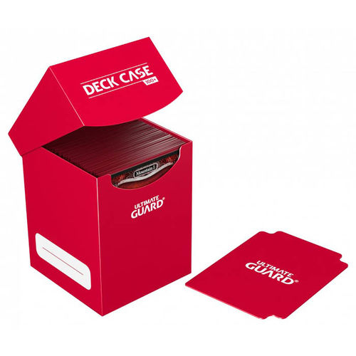 Ultimate Guard Deck Case 100+ Caja de Cartas Tamao Estndar Rojo