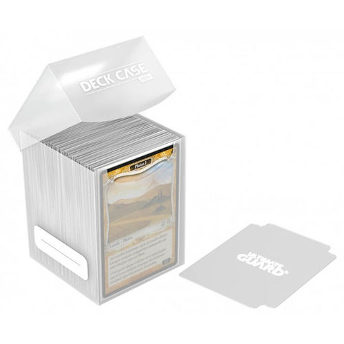 Ultimate Guard Deck Case 100+ Caja de Cartas Tamao Estndar Transparente