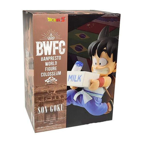 Figura - Dragon Ball - Son Goku Milk World Figure Colosseum Vol7 Banpresto  11cm - DUALGAMES