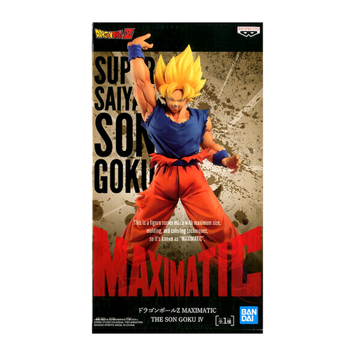 Figura - Dragon Ball Z - Son Goku Maximatic Banpresto 25cm