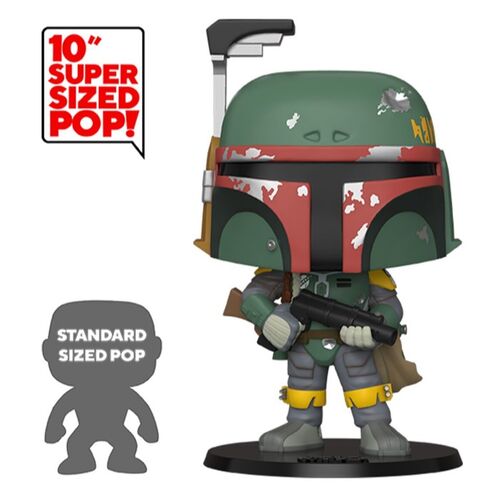 Funko Pop! - Star Wars 367- 10" Boba Fett