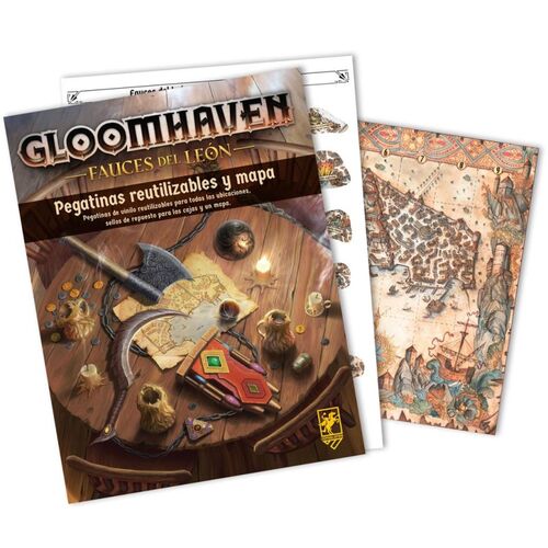 Gloomhaven: Fauces del León - Pegatinas Reutilizables