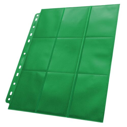 Hoja Archivador - Ultimate Guard - 18-Pocket Side-Loading Verde