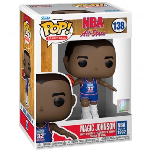 Funko Pop! - NBA Legends - Magic Johnson (BlueAllStarUni1991) 138